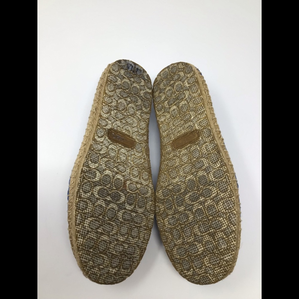Coach “Jacinta”Espadrilles Blue size 7M - Picture 8 of 8